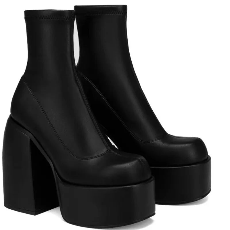Bottines Femme <br> Talon Carré