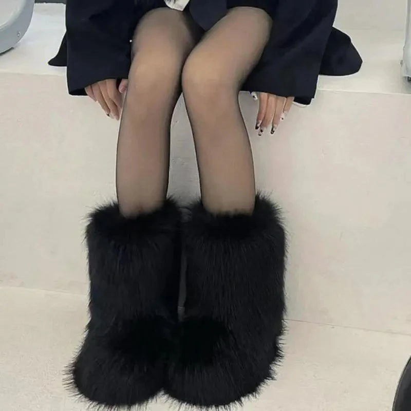 Bottines <br> Fourrure
