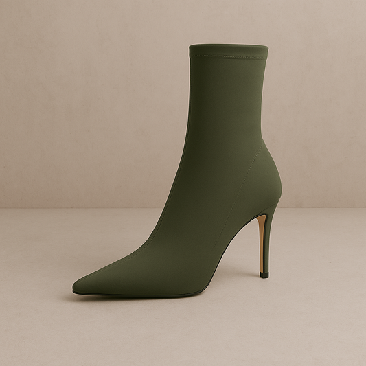 Bottines <br> Kaki