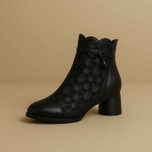 Bottines <br> Talon Noir