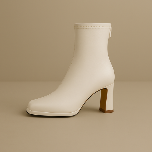 Bottines <br> Talon Carré